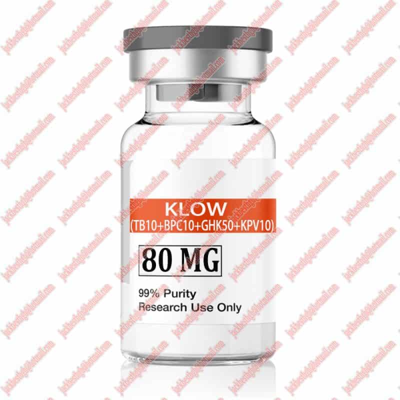 KLOW (TB10+BPC10+GHK50+KPV10) 80mg 10vials